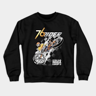 76 rider motorcross Crewneck Sweatshirt